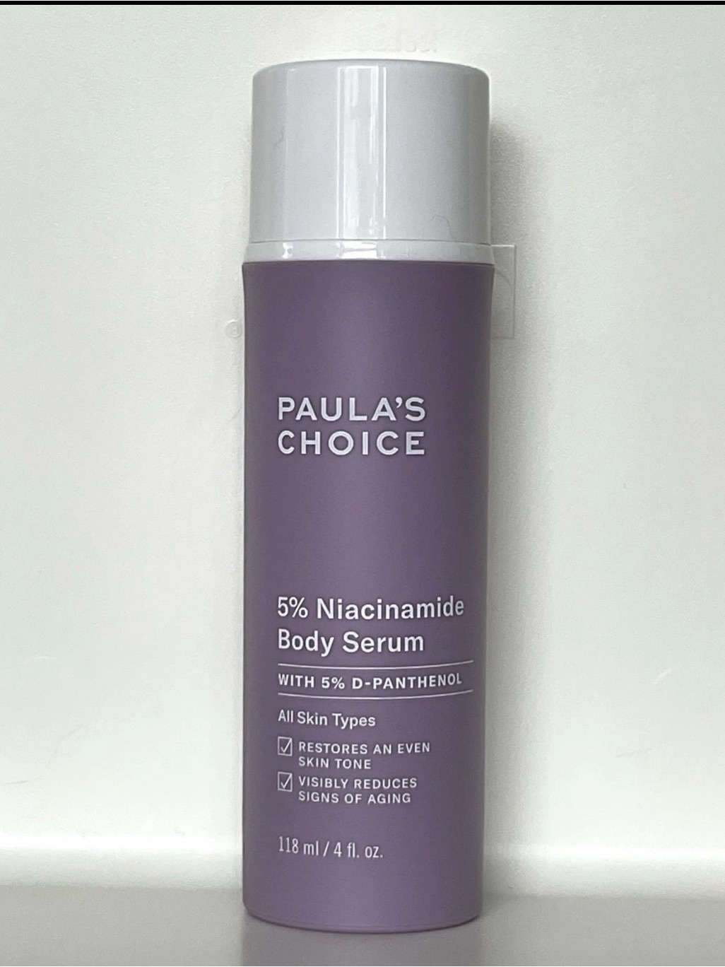 Paula's Choice Purple Niacinamide Body Serum Bottle
